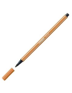 C 10 ROTULADOR STABILO PEN 68 OCRE OSCURO Nº89 PUNTA 10MM